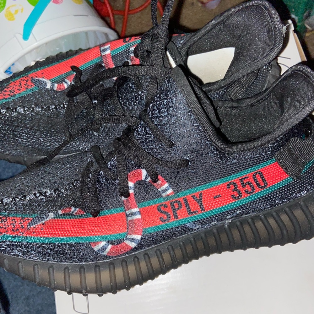 Snake shoes.